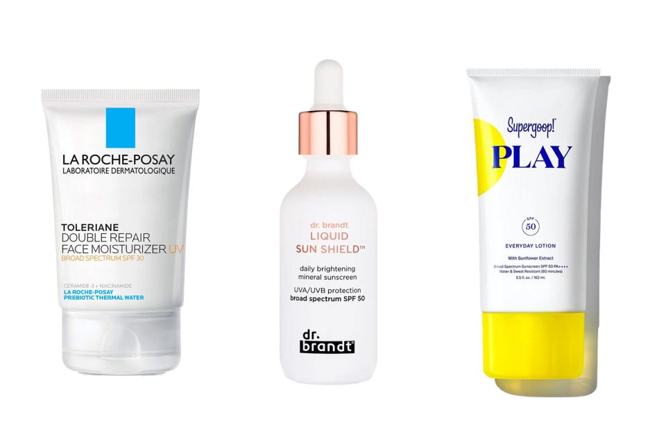 Various sunscreens