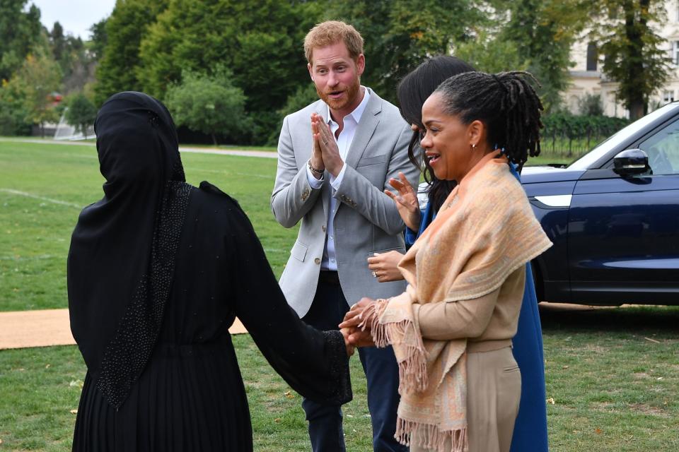 Meghan Markle's mother, Doria Ragland, attended her first royal engagement with her daughter in celebration of the Duchess of Sussex's cookbook launch.