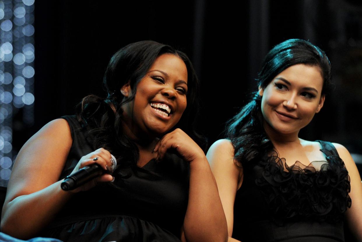 Amber Riley and Naya Rivera: Kevin Winter / Getty