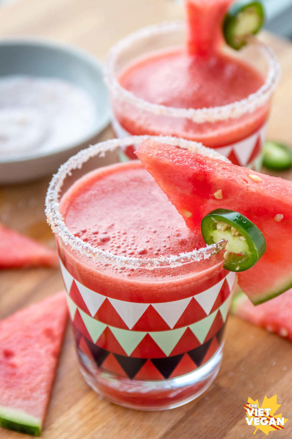 Spicy Watermelon Mocktail