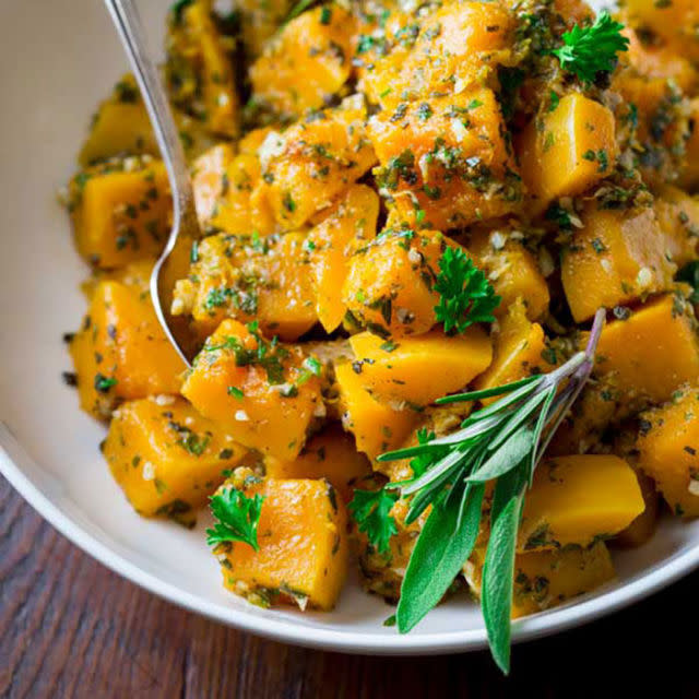 Garlic Herb Butternut Squash