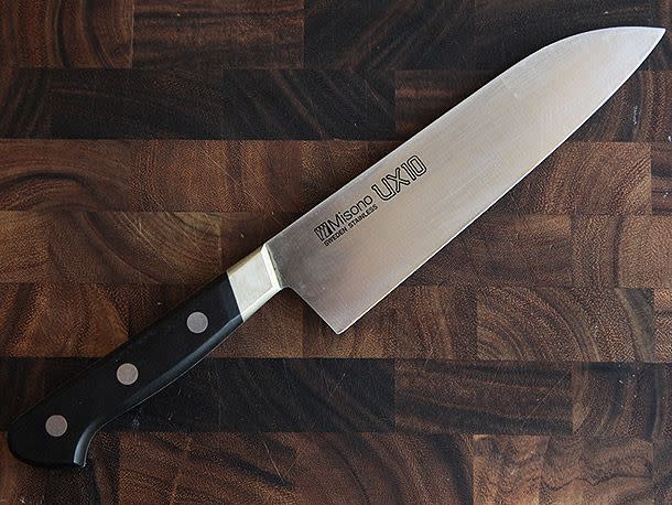 Any love for French Steel here? I've been using this carbon Sabatier for a  few years and it's been a great knife. : r/chefknives