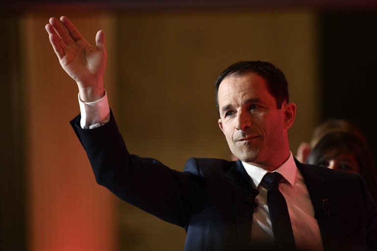 Benoit Hamon, symbole de la chute du PS