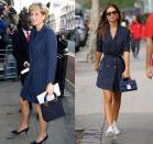 <p>It seems like Emily Ratajkowski drew inspiration from Princess Diana once again. In 2018, the model was seen strolling around New York City in a casual pinstripe blazer that was strikingly similar to the one Diana wore to a charity event in 1996.</p>