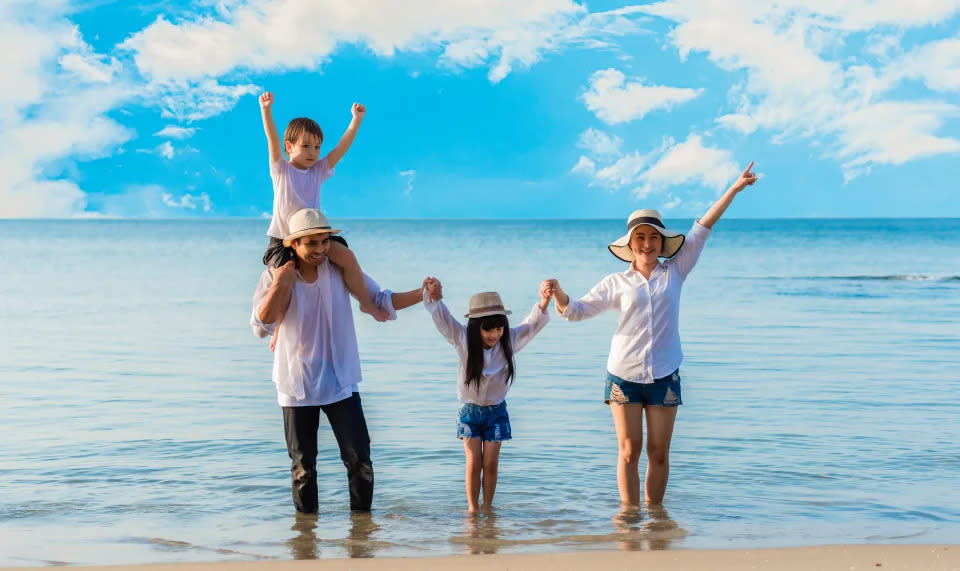 Family time is fun time! (Photo: Gettyimages)