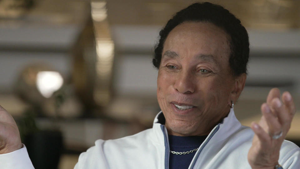 Singer-songwriter Smokey Robinson, a co-recipient of this year's MusiCares Person of the Year honors at Sunday's Grammy Awards ceremony.  / Credit: CBS News