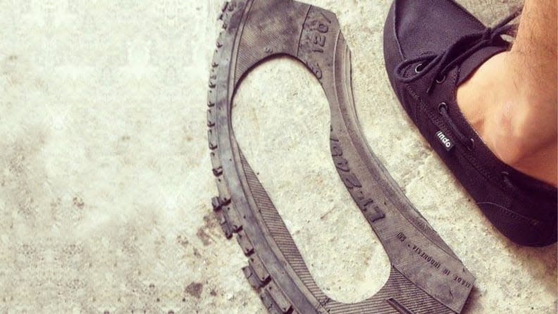 They make sandals from tires, and that's RAD.