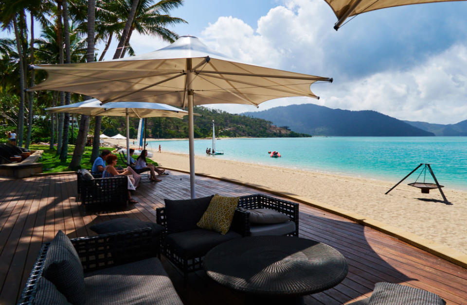 The white sandy beaches of the Whitsunday Islands are world famous. Source: Getty