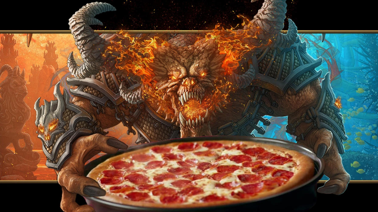  Everquest 2 concept art with pizza photoshopped into it. 
