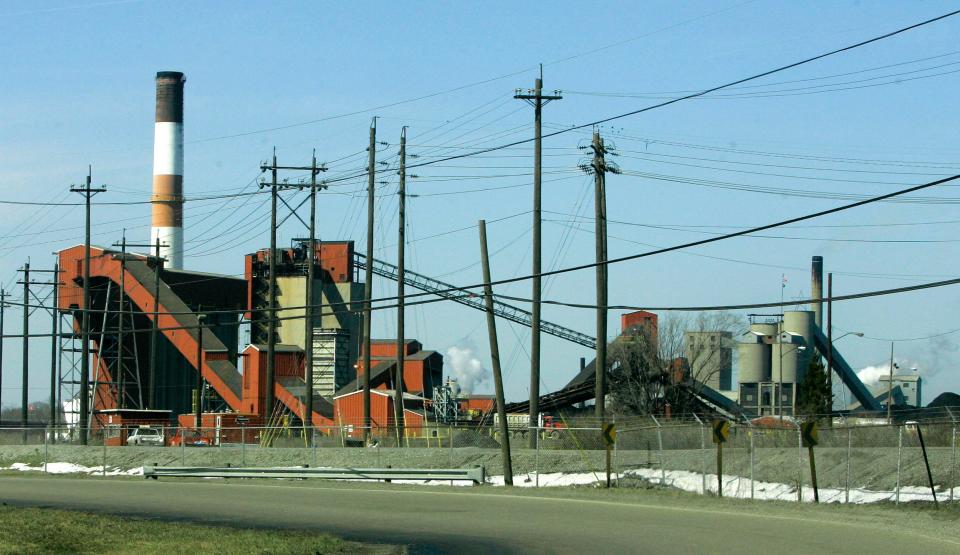 AK Steel's Middletown Works plant in Middletown, Ohio.