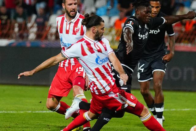 Nasser Djiga of FK Crvena zvezda reacts during the UEFA Champions News  Photo - Getty Images