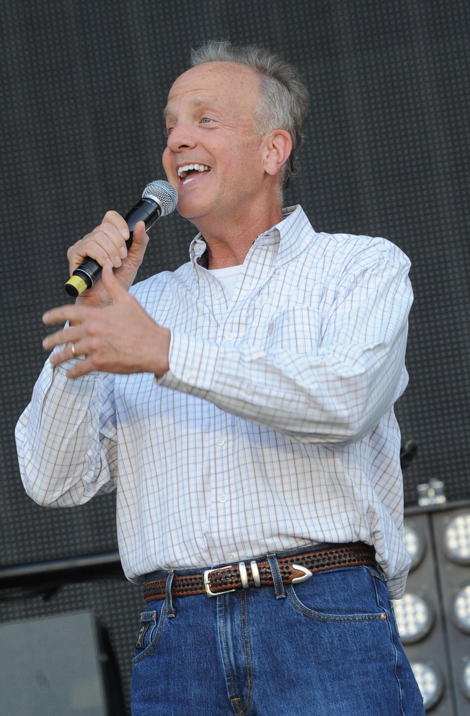 United States Senator from Kansas Jerry Moran during The 2011 Country Stampede Day 3 at Tuttle Creek State Park on June 25, 2011 in Manhattan, Kansas. (Photo by Rick Diamond/Getty Images)