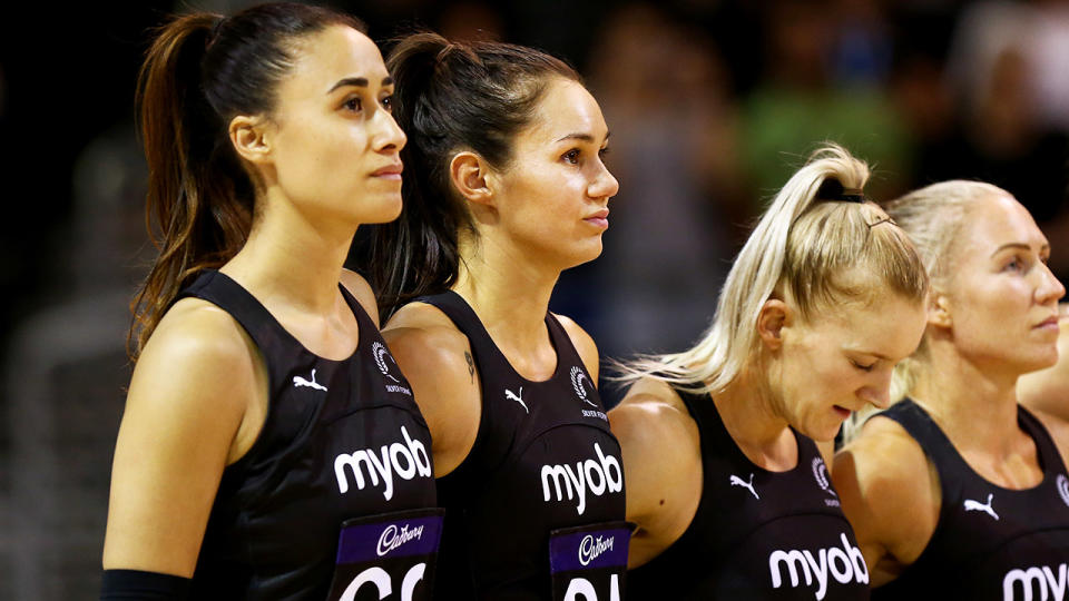 Maria Folau, pictured here in action for New Zealand in the Constellation Cup against Australia.