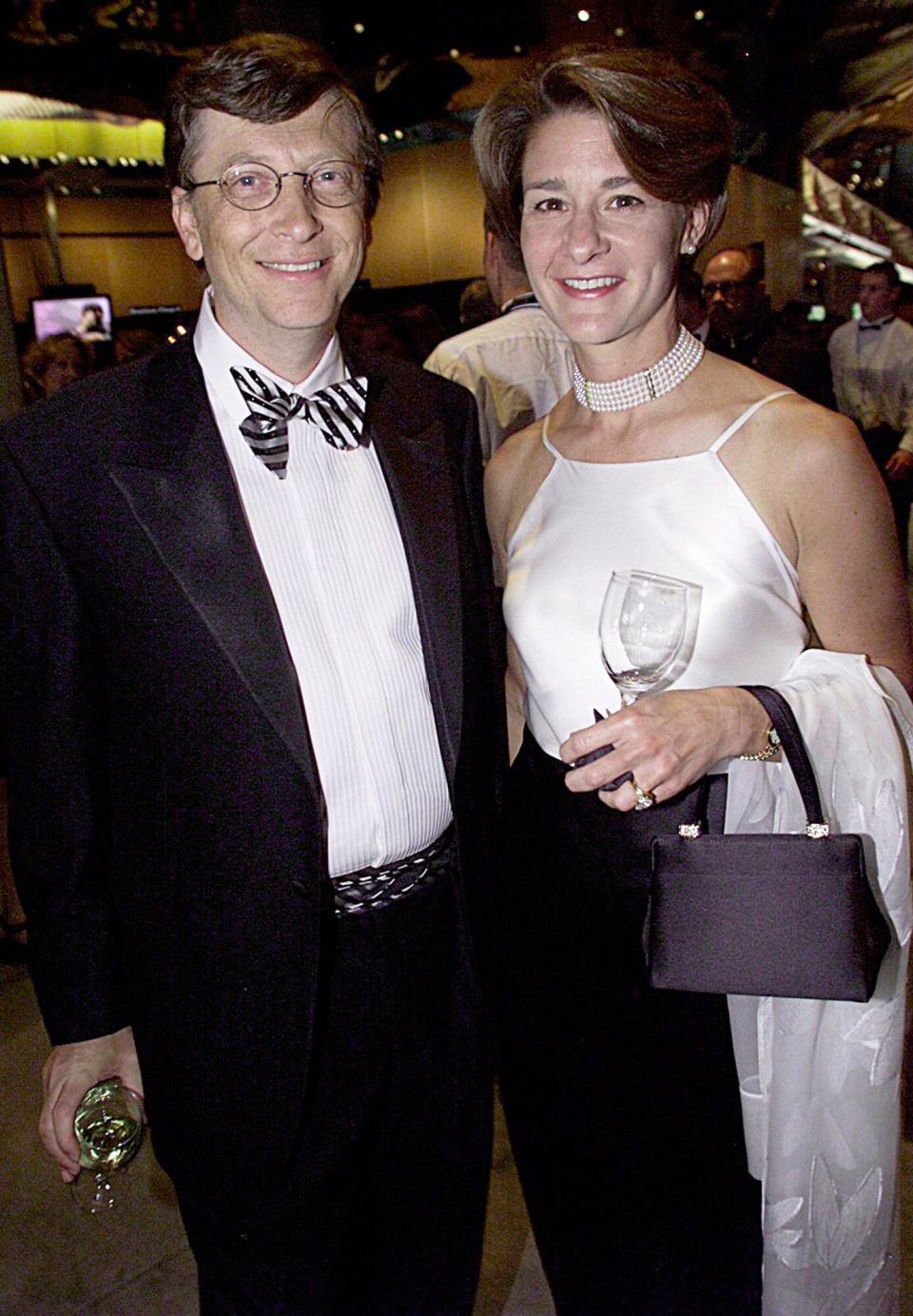 Bill Gates & wife Melinda