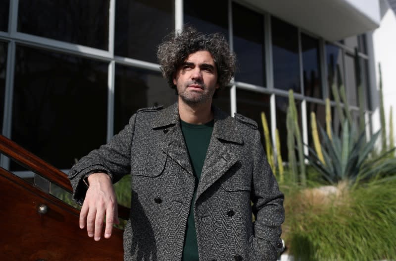 Argentine film director Armando Bo, poses for a portrait during an interview with Reuters, in Buenos Aires