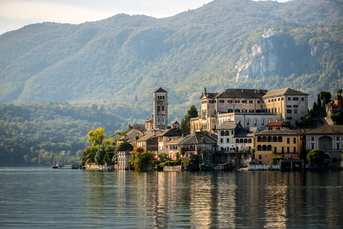 Lesser-known Lake Orta is a haven for lovebirds (Getty Images)