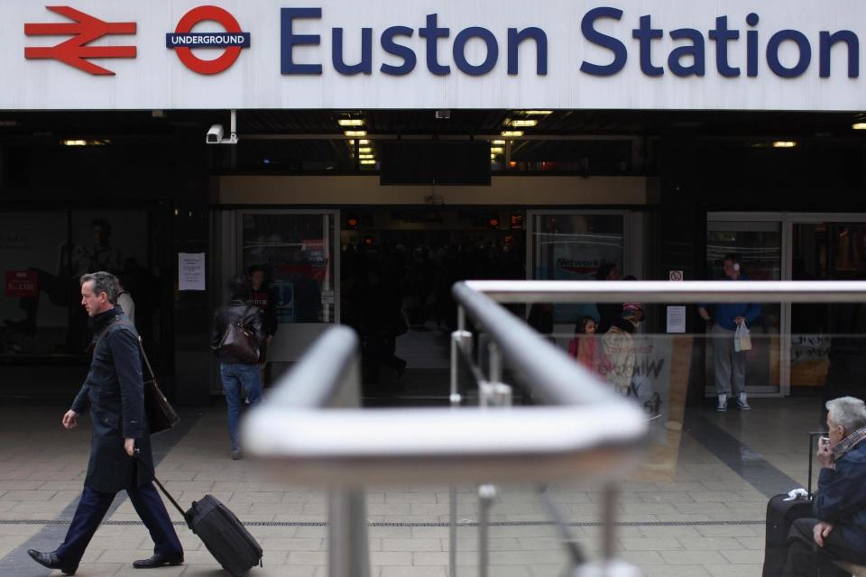 Euston station is due to be rebuilt to accommodate HS2 trains: Getty Images