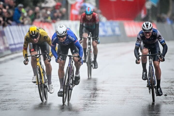 <span class="article__caption">Philipsen topped the podium in De Panne - next up Gent-Wevelgem? (Photo by ERIC LALMAND/Belga/AFP via Getty Images)</span>
