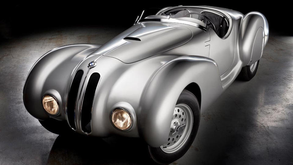 The front profile of the 1940 BMW 328 Superleggera Roadster. - Credit: Courtesy of Driver Source