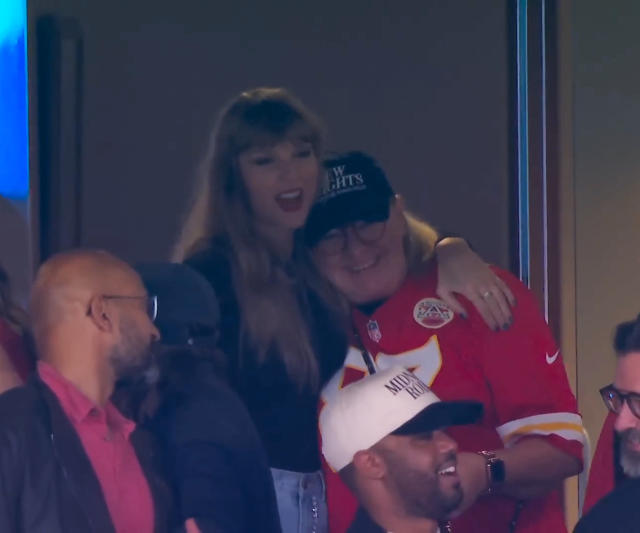 Taylor Swift Hugs Travis Kelce's Mom in Adorable Video – Billboard