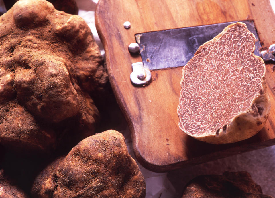 <p>Bei diesem Anblick läuft Feinschmeckern das Wasser im Munde zusammen: Weiße Trüffel gelten als Delikatesse. Und weil sie nur schwer zu finden sind, kostet ein Gramm ganze vier Euro. Damit schaffen es die Pilze auf Platz 19 der teuersten Substanzen der Welt. Im Ranking von “Business Insider” ist der Gaumenschmeichler dabei aber fast noch ein Schnäppchen. Hier kommen noch viel wertvollere Materialien. (Bild-Copyright: ddp Images) </p>