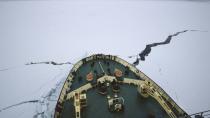 Ship Stuck in Antarctic Ice Blinded by Blizzard (ABC News)