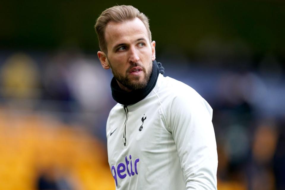 Harry Kane was disappointed with Spurs’ defeat at Wolves (Nick Potts/PA) (PA Wire)