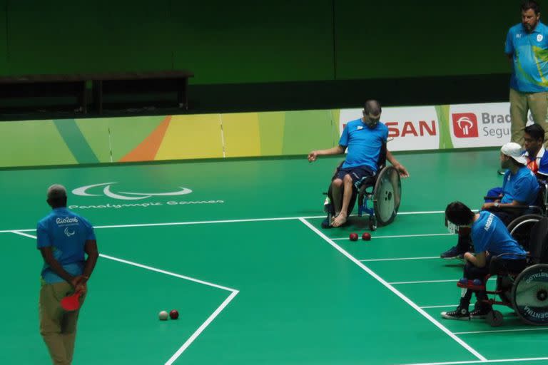 Luego que la modalidad por equipos fuera incluida en Atlanta 1996, la Argentina estuvo presente en boccia en todos los Juegos Paralímpicos posteriores.