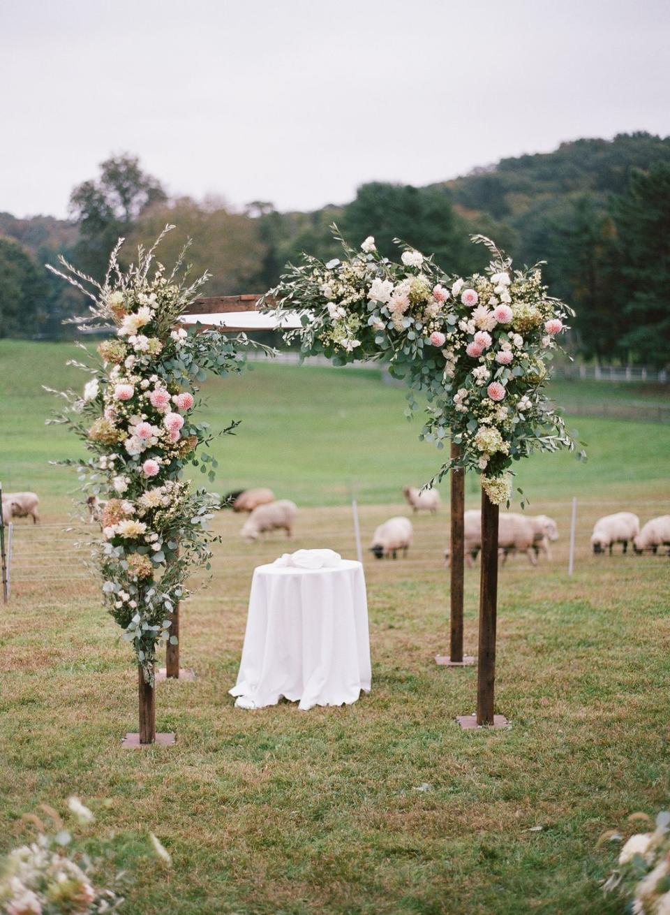 5) Create a rustic altar.