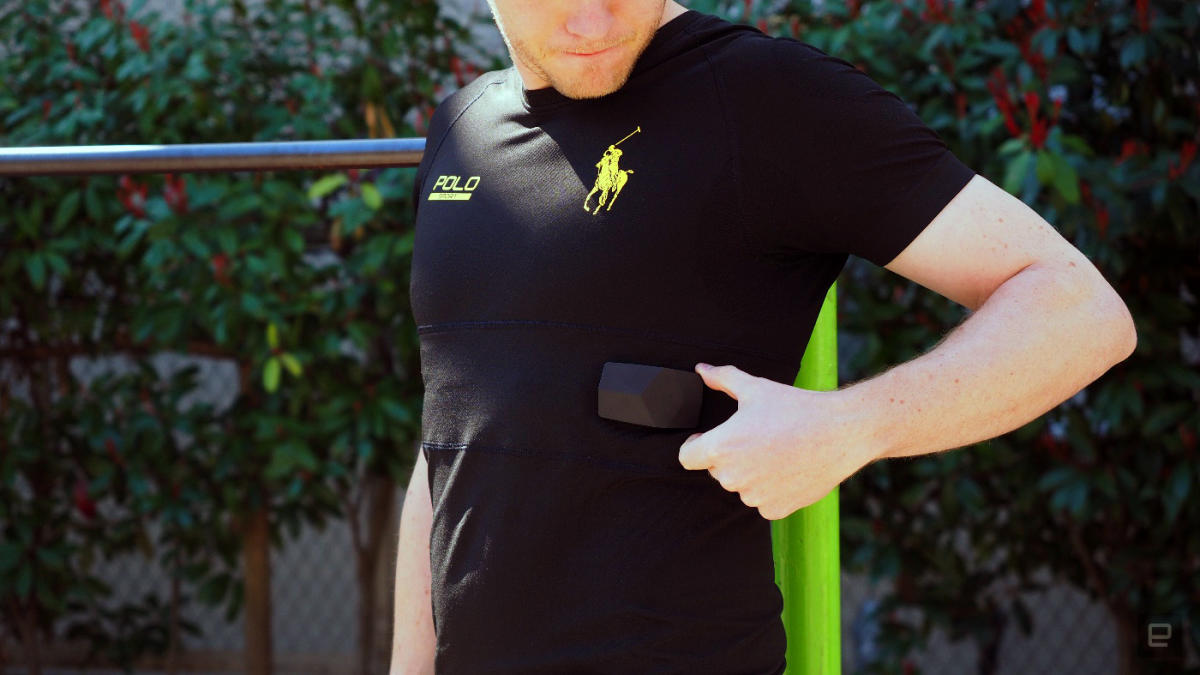 Ralph Lauren made a great fitness shirt that also happens to be