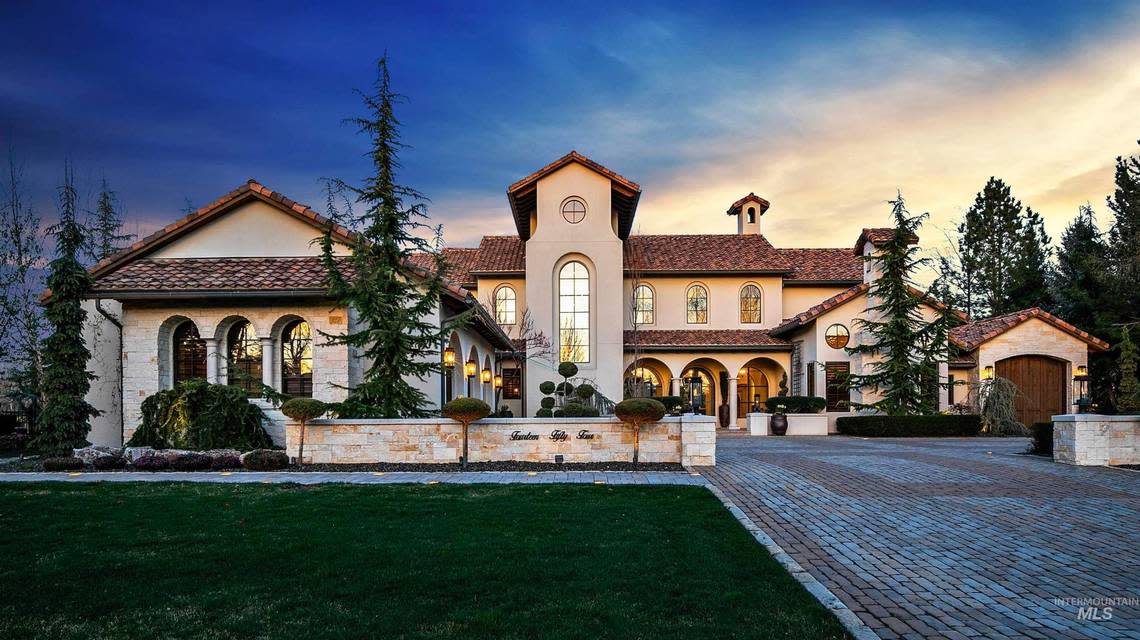 April Rinehart holds the record for the most expensive home sold in the Treasure Valley, with this home priced at $6.4 million. Cy Gilbert/Cy Gilbert Photography