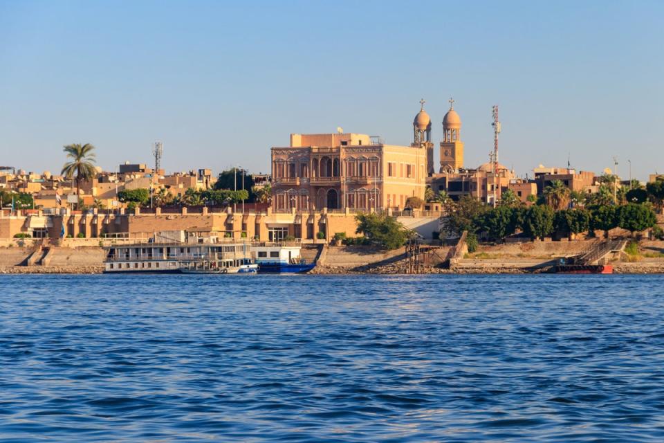 Luxor sits in the east of the country on the banks of the Nile (Getty Images)