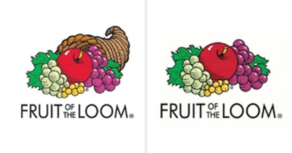 Logo with cornucopia and without