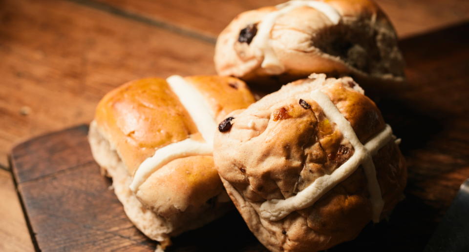 CHOICE taste-tested supermarket and bakery hot cross buns to find the best for your table this Easter. Photo: Getty