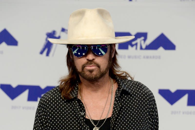 Billy Ray Cyrus attends the MTV Video Music Awards in 2017. File Photo by Jim Ruymen/UPI