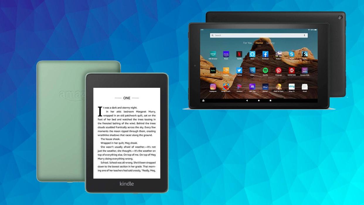 E-readers and tablets are majorly discounted at the site right now.
