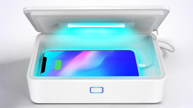 99.9% GERM KILLING UV LIGHT BOX