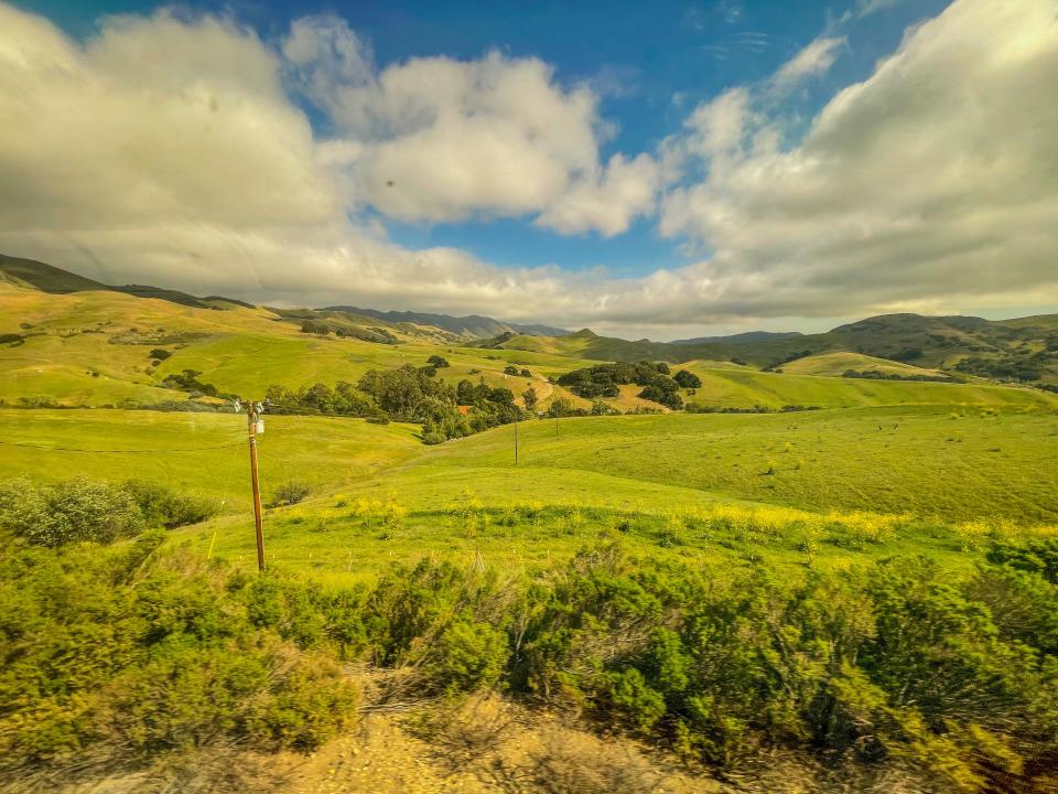 views from amtrak coast starlight