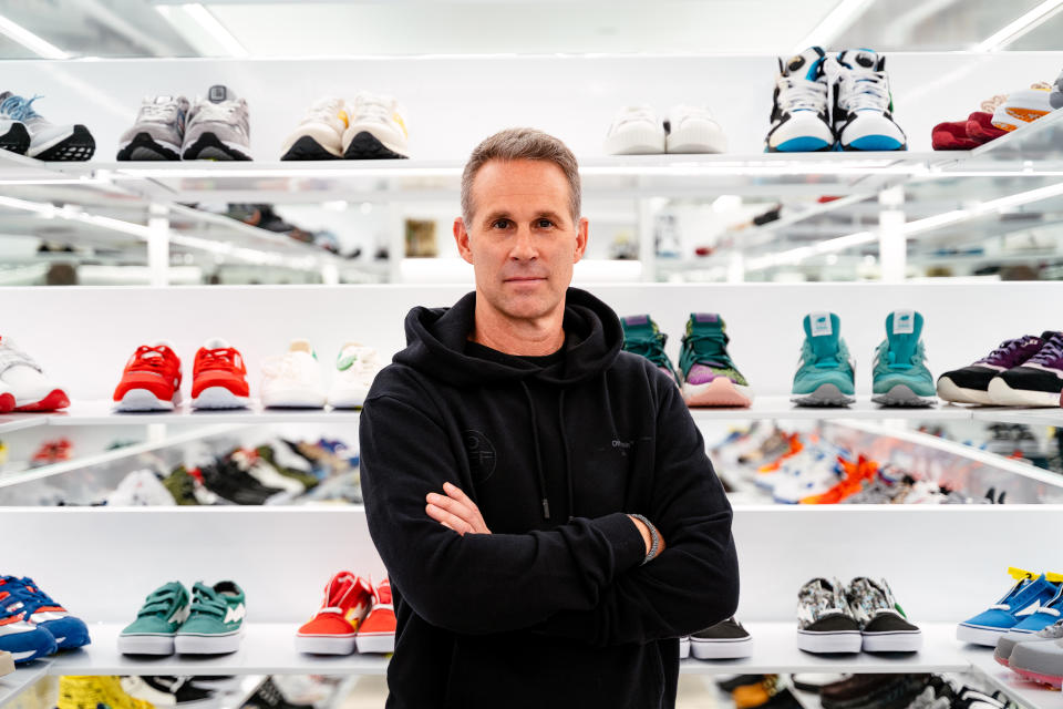 Scott Cutler, director ejecutivo de StockX, un mercado de zapatos deportivos y artículos coleccionables, en Detroit, el 24 de junio de 2019. (Nick Hagen/The New York Times)