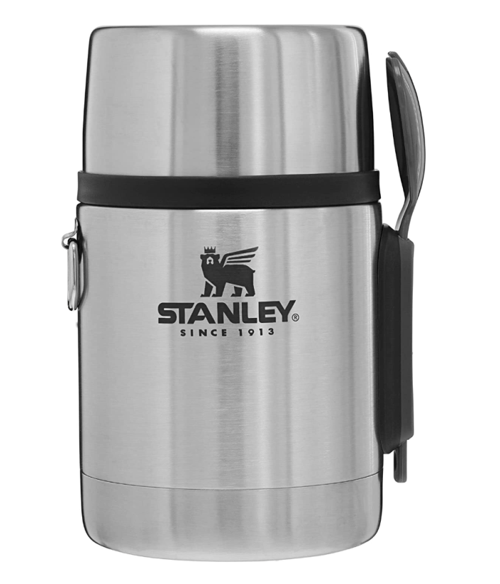 Stanley Legendary Vacuum Insulated Food Jar and Spork (Photo via Amazon)