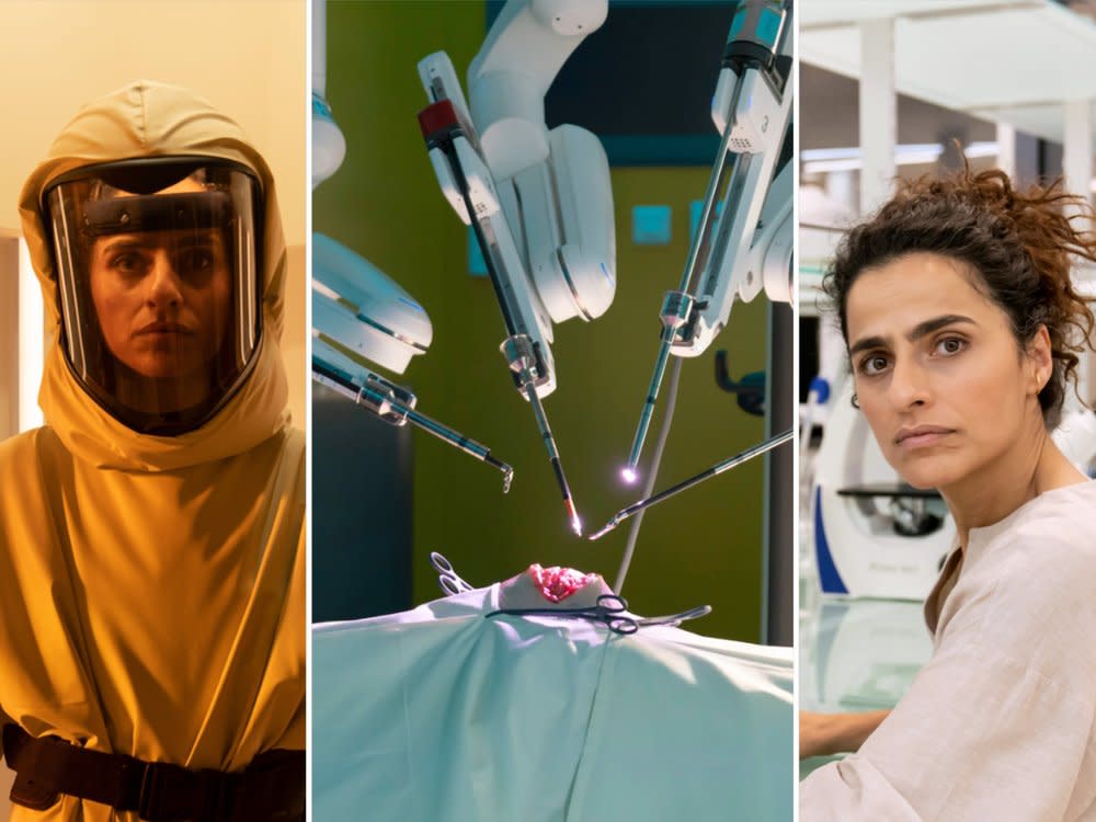 Sesede Terziyan spielt die Hauptrolle Dr. Maral Safadi in der Zukunftsstaffel der Serie "Charité". (Bild: [M] ARD/MDR/ARD Degeto/Arte/Ufa Fiction/Armanda Claro )