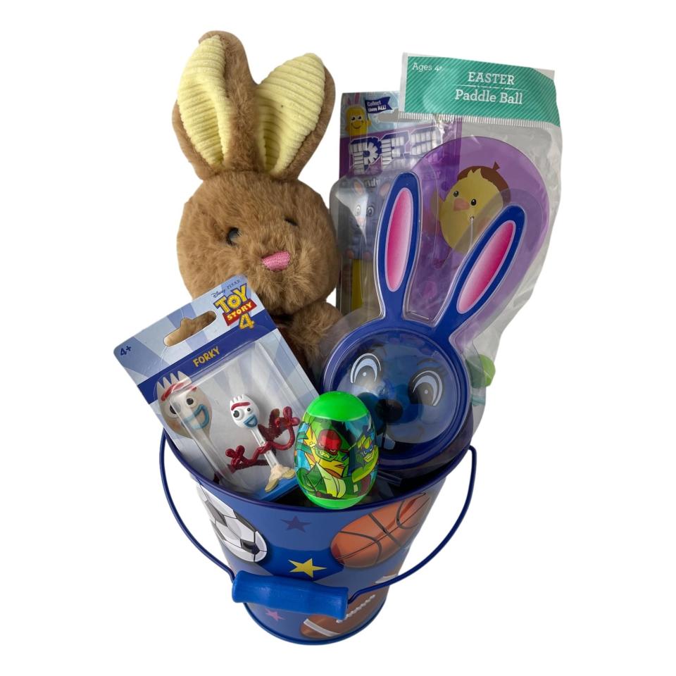 6) Disney Pixar Toy Story Sports-Themed Easter Basket