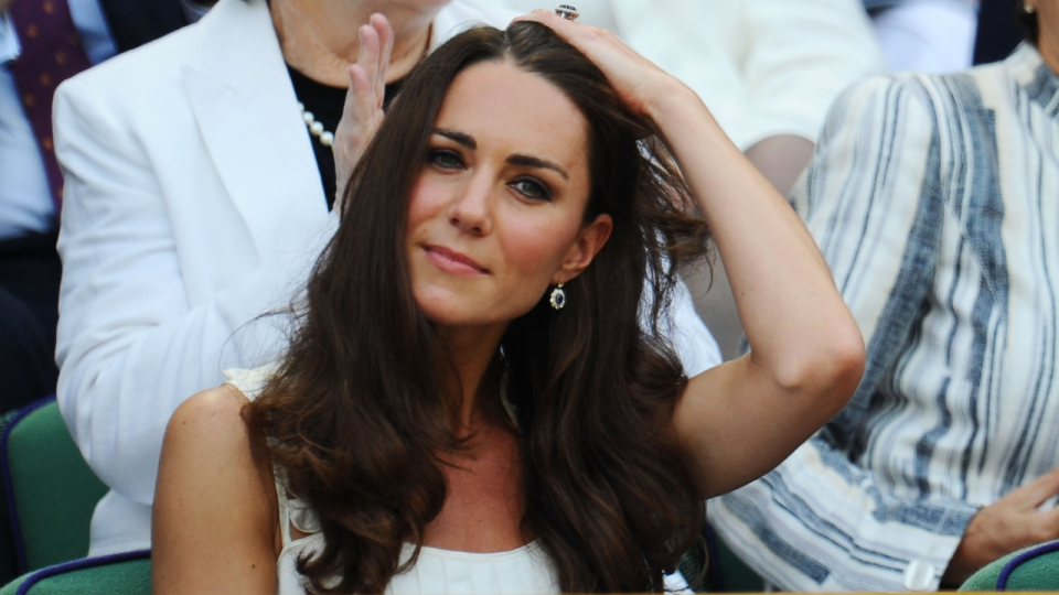 June 27, 2011: Kate Middleton at the Wimbledon Lawn Tennis Championships