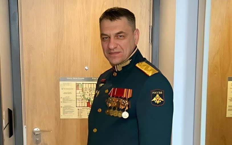 Several military Telegram channels blamed Maj Gen Zurab Akhmedov for the incident which claimed over a hundred soldiers' lives - Telegram