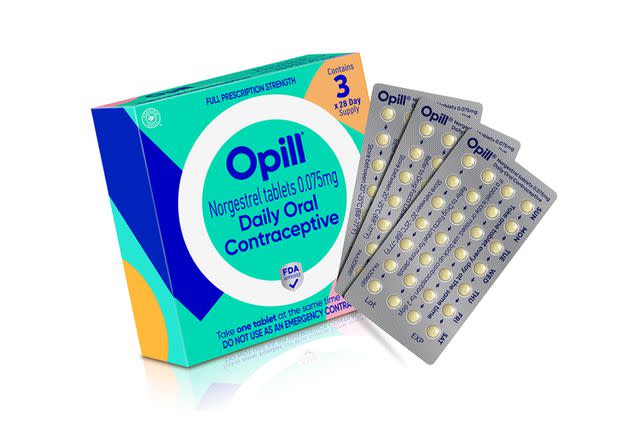 <p>Perrigo Company Plc</p> Opill is a daily contraceptive available without a prescription