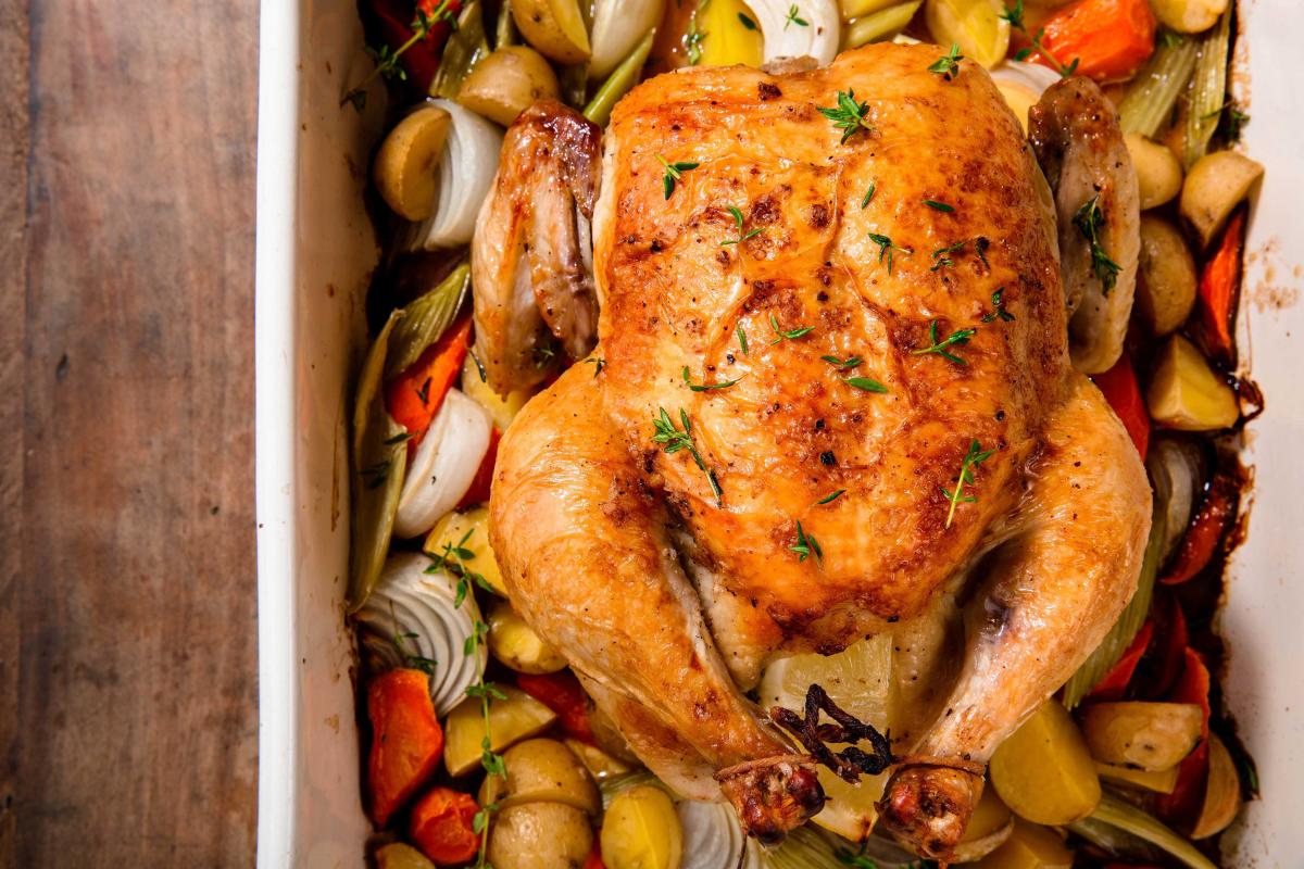 Easy Oven Roast Chicken - The Suburban Soapbox