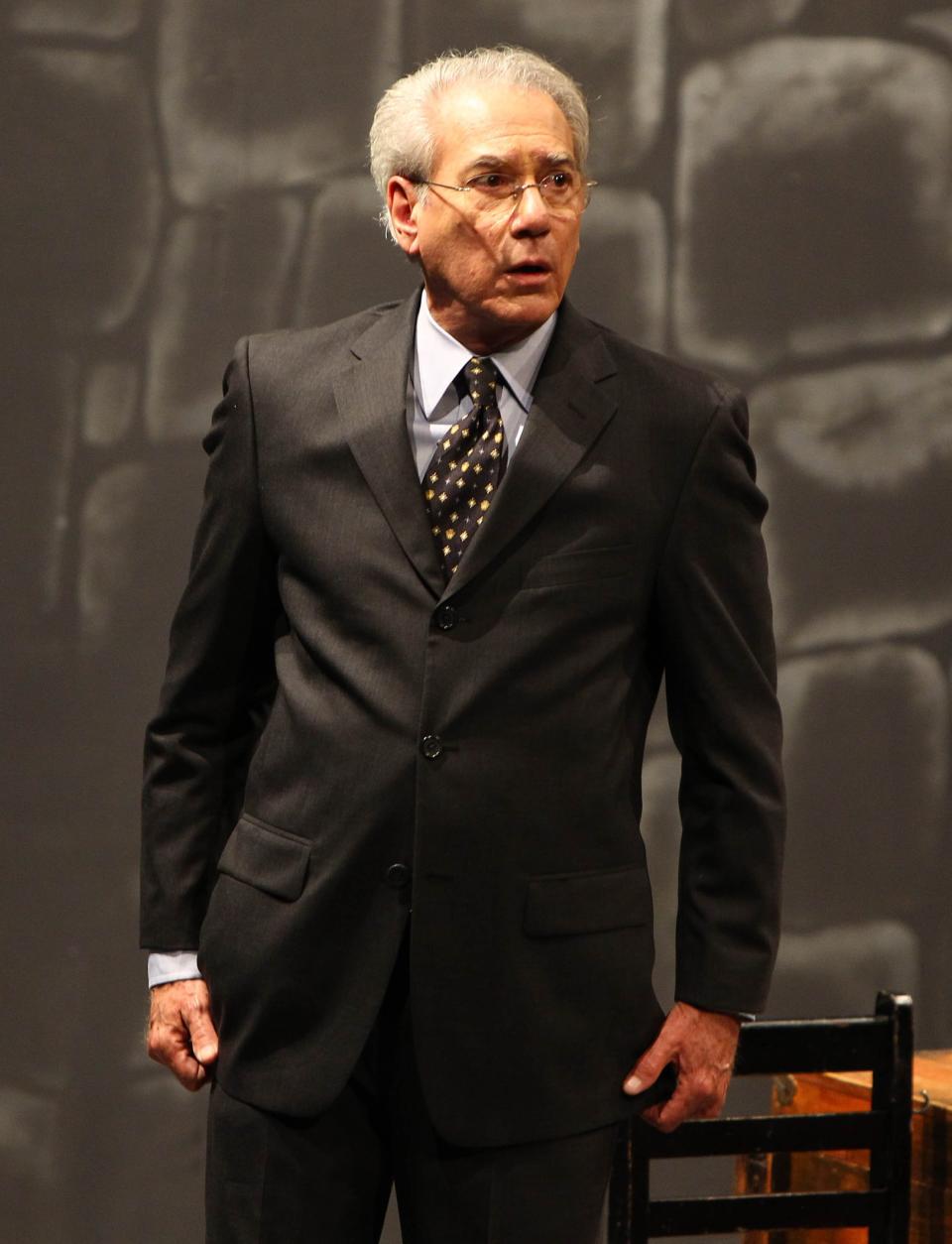 MEXICO CITY, MEXICO - MARCH 23:  Otto Sirgo performs during a presentation of the play La Dama de Negro at Theater Julio Prieto on March 23, 2014 in Mexico City, Mexico. (Photo by Edgar Negrete/Clasos/LatinContent via Getty Images)