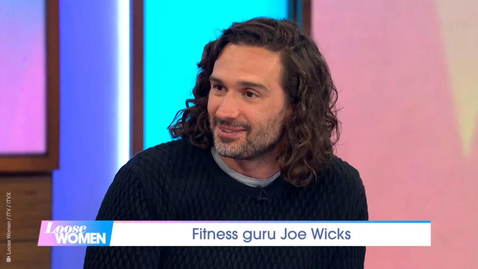 Joe Wicks has said he dreams of having five or six children. (ITV screengrab)