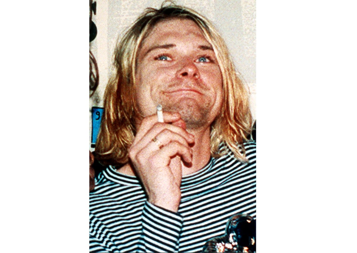 On 8 April 1994, Kurt Cobain was found dead at his Seattle home (AP)