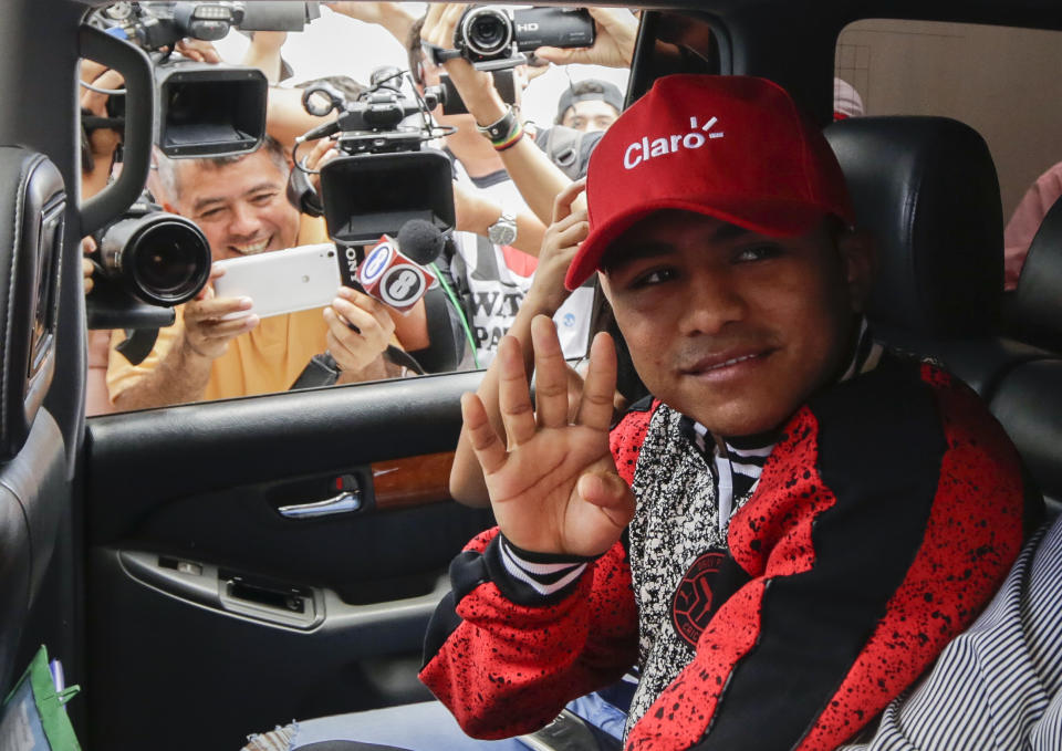 Nicaraguan boxer Roman Gonzalez, once considered one of the best pound-for-pound fighters in the world, fights on the undercard of the Canelo Alvarez vs. Genaddy Golovkin bout. (Getty Images)